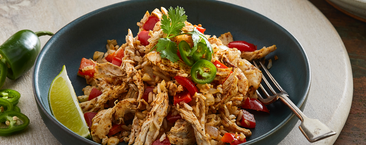 Zesty Chicken Fajitas